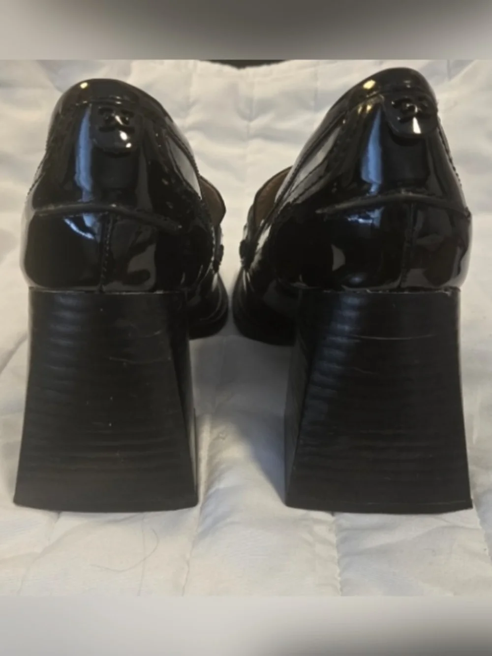 Sam Edelman Quincy Block Loafer Size 7